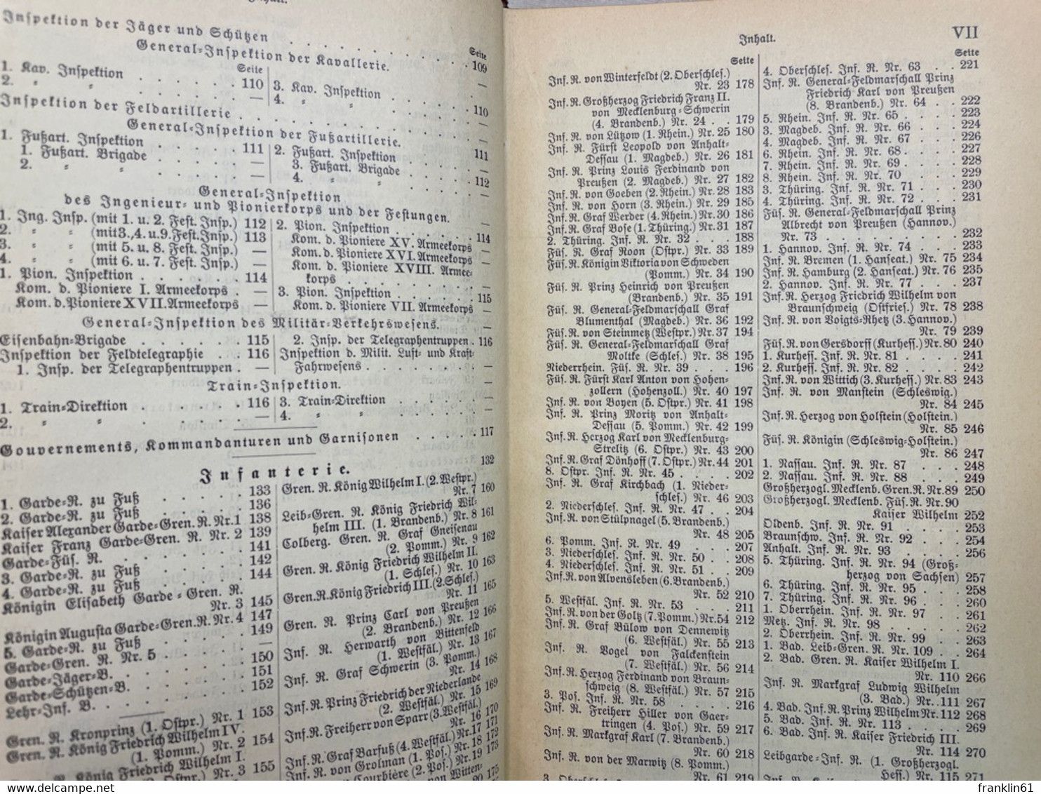 Rangliste der Königlich-Preußischen Armee und des XIII. (Königlich-Württembergischen) Armeekorps : für 1912.