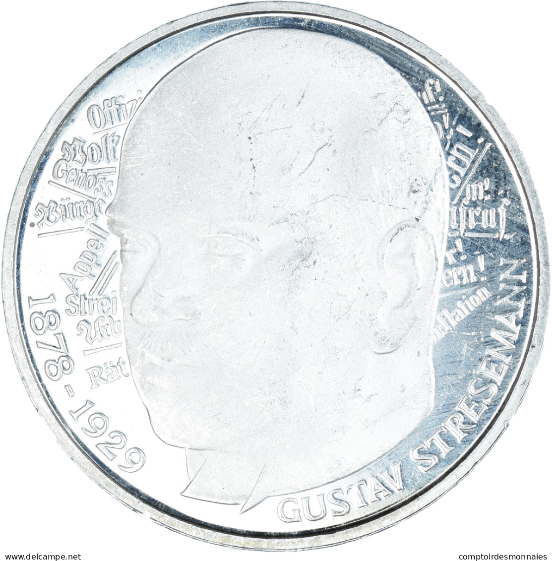 Monnaie, République Fédérale Allemande, 5 Mark, 1978, Munich, Germany, 100th - Gedenkmünzen