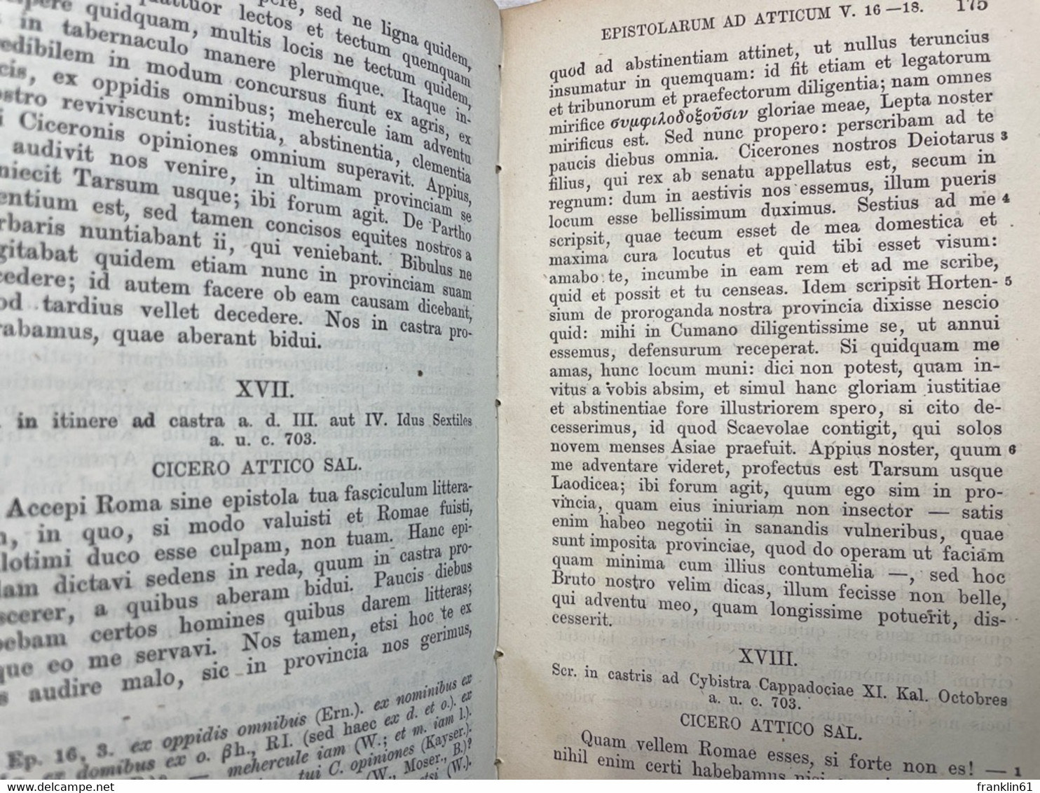 Marci Tullii Ciceronis Epistolae. Vol. II. - Philosophy