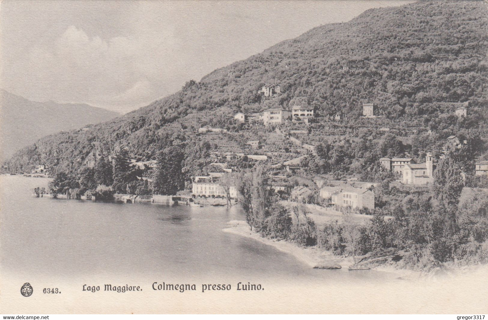 B8764) Lago Maggiore - COLMEGNA Presso LUINO - Old !! - Luino