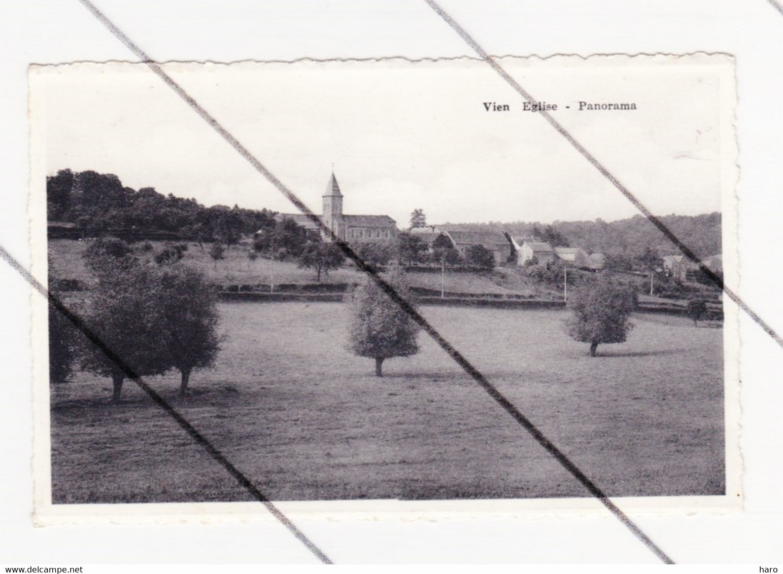 VIEN ( Anthisnes ) Panorama Et Eglise  (B314) 1662 - Anthisnes
