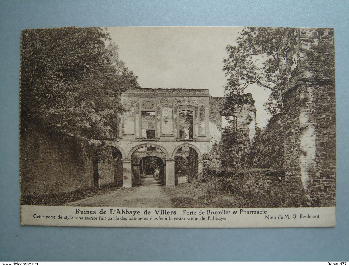 Ruines De L'Abbaye De Villers - Porte De Bruxelles Et Pharmacie - Villers-la-Ville