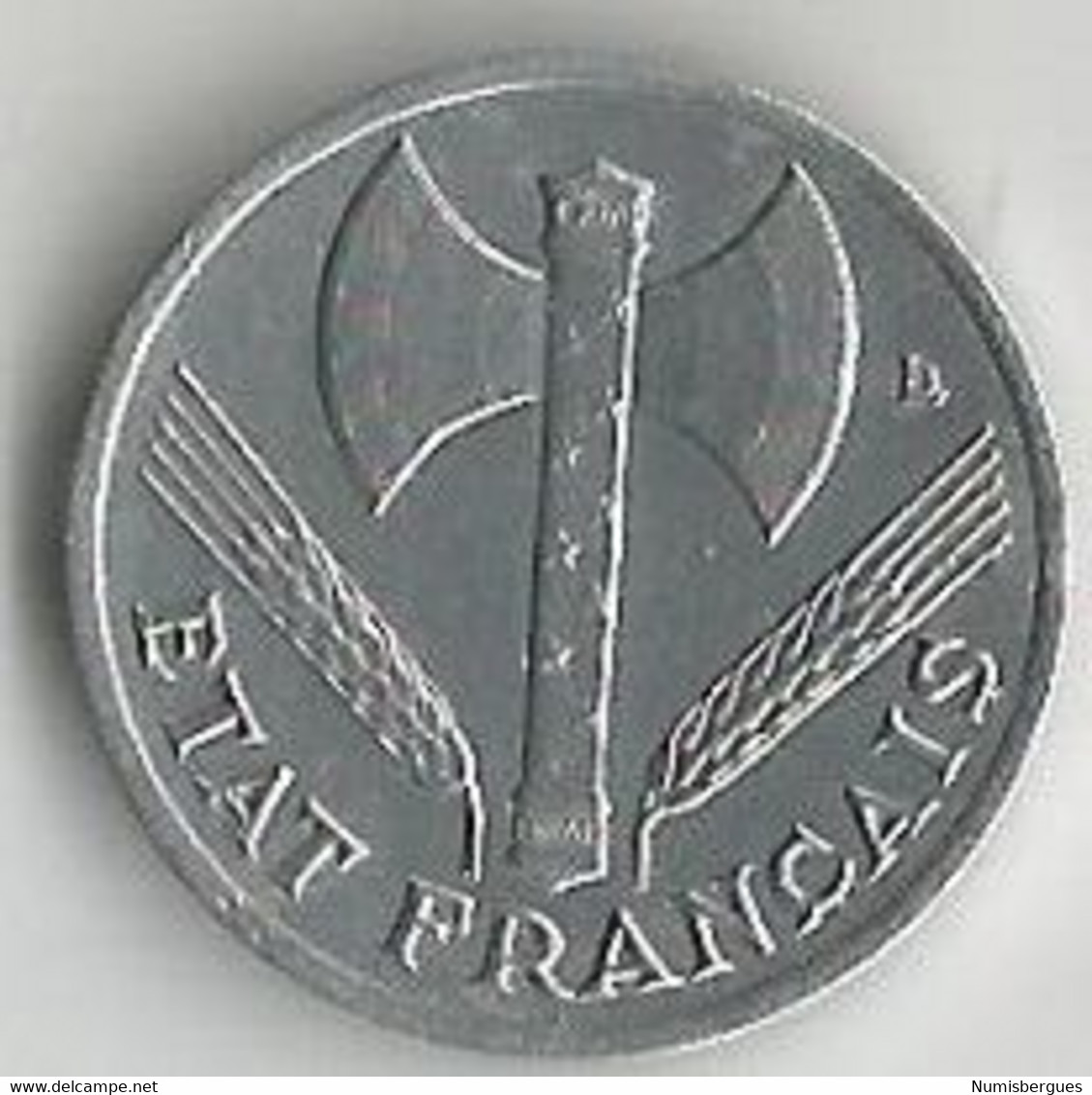 Pièce De Monnaie 50 Centimes Francisque Lourde  1942 (3) - 50 Centimes