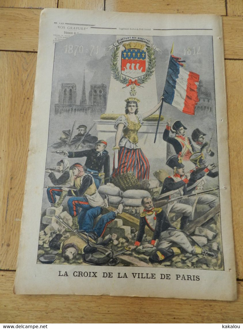 Le Petit Journal 1901 événements De Chine / La Croix De La Ville De Paris - 1900-1949