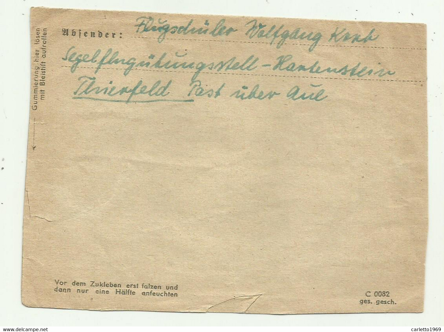 FELDPOST THIERFELD 1943 - Lettres & Documents