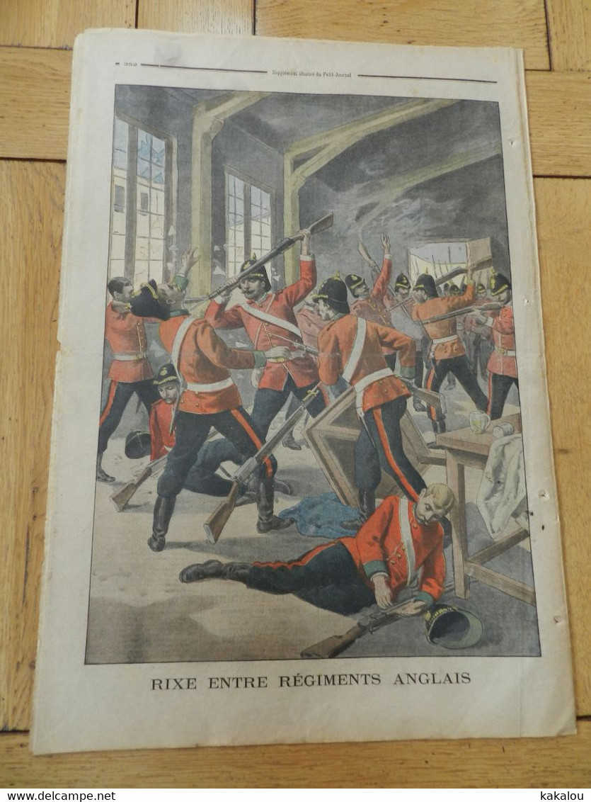 Le Petit Journal 1901 Concours De Jouets /le Méditerranéen Recueilli Par Le Du Chayla /rixe Entre Anglais - 1900-1949