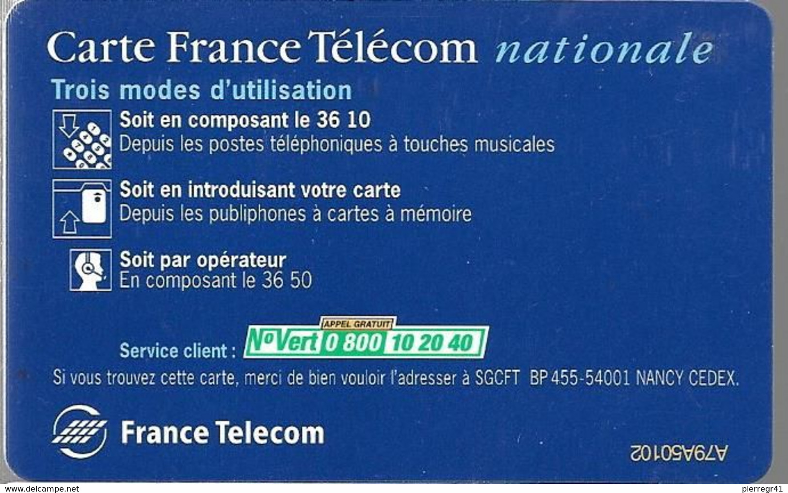 1-CARTE FRANCE TELECOM-PUCE SOL C-NATIONALE-Exp01/2003-TBE - Tipo Pastel