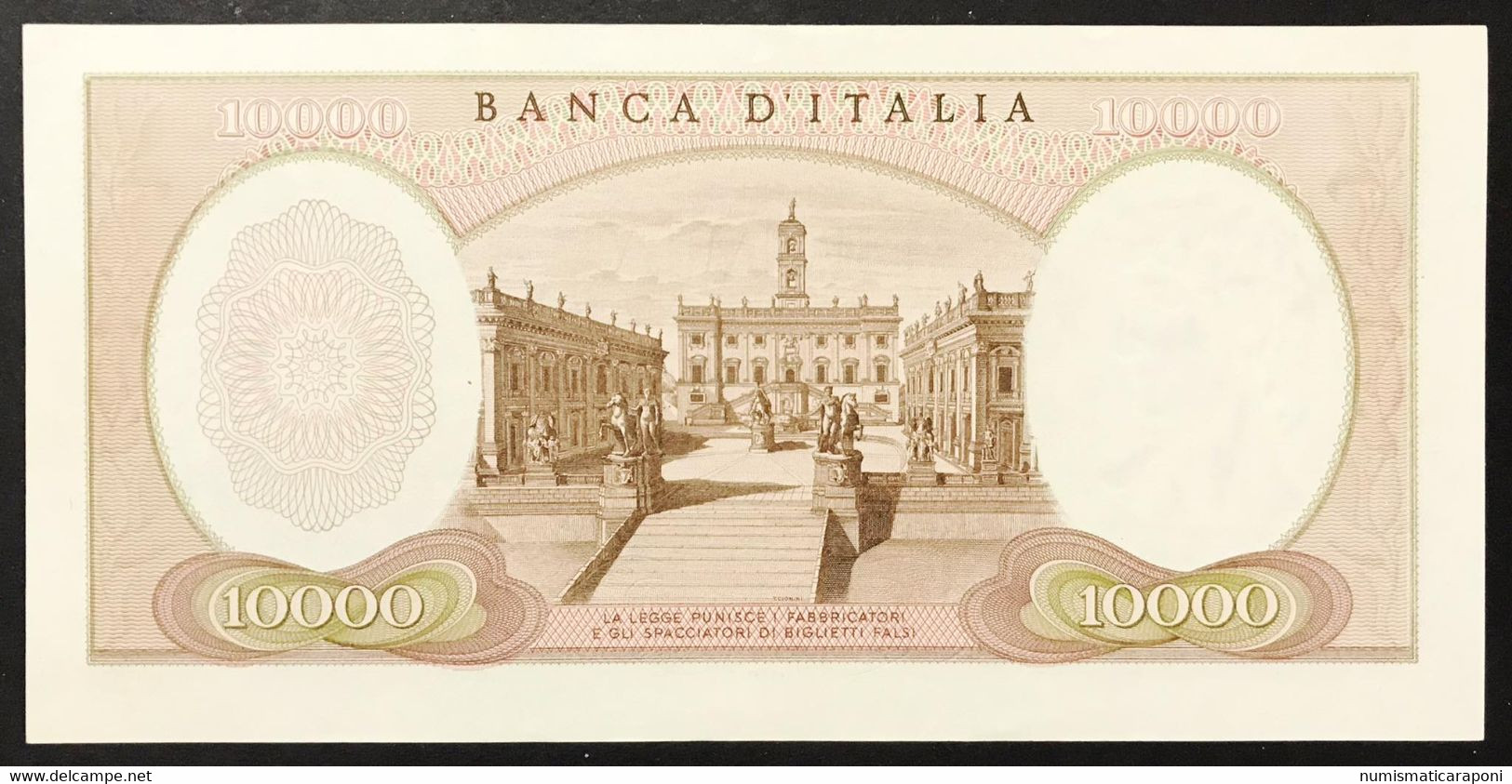 10000 Lire Michelanglo Buonarroti 15 02 1973 Sup/fds  LOTTO 3754 - 10.000 Lire