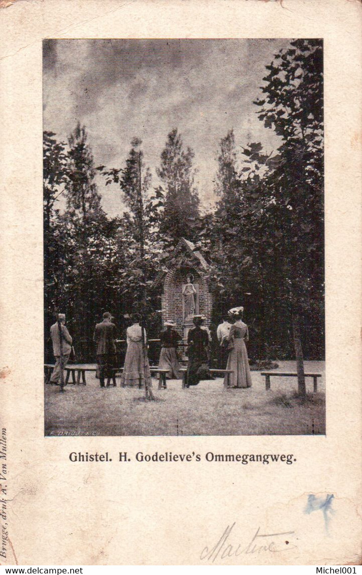 Ghistel H. Godeleve's Ommegangweg  (1910) - Gistel