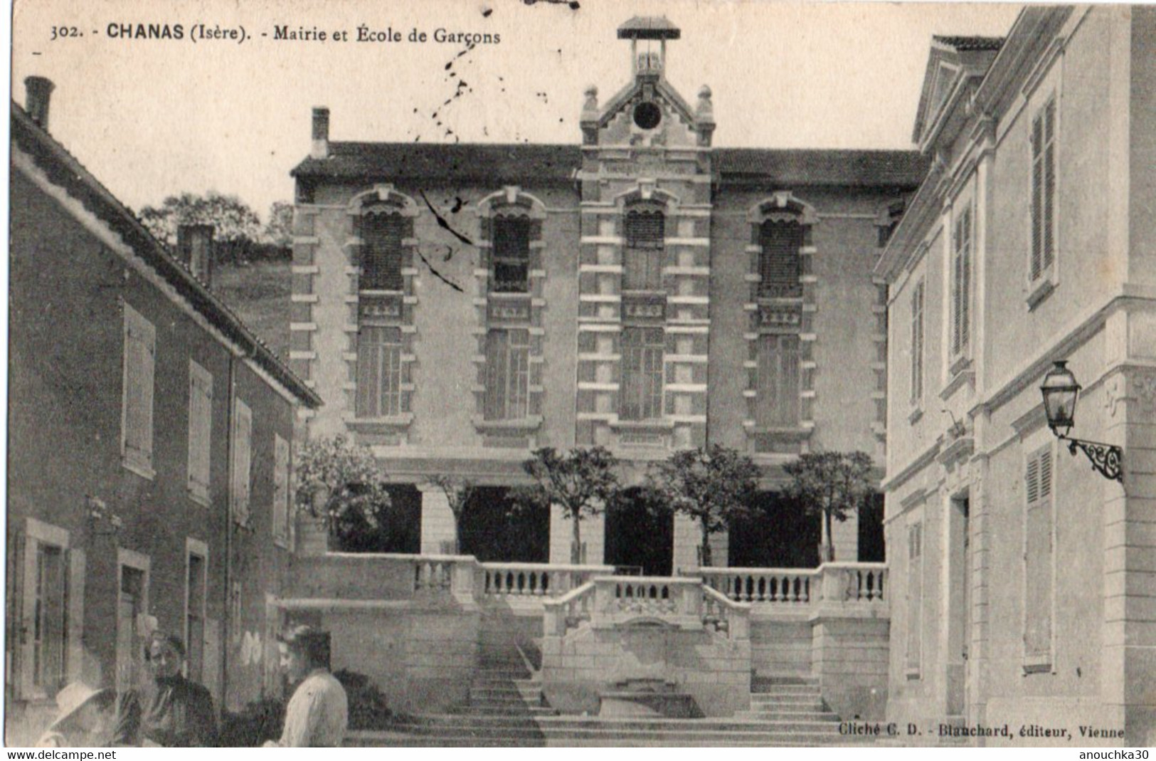 38  CHANAS MAIRIE ET ECOLE DES GARCONS - Chanas