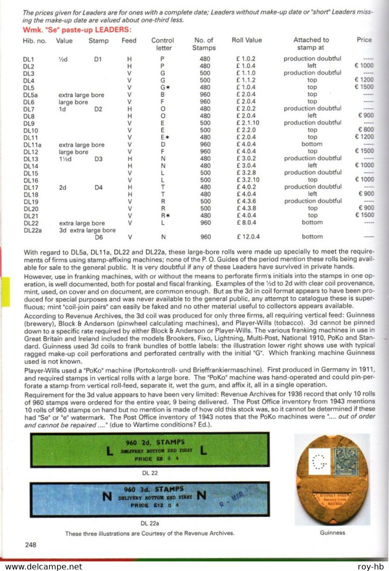 2020 HIBERNIAN Handbook and Catalog of the Postage Stamps of Ireland, awarded GOLD at Stampa!