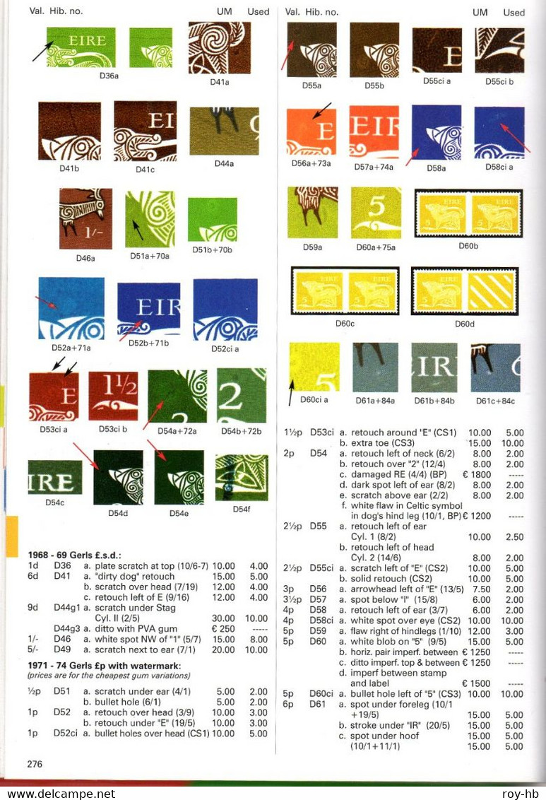 2020 HIBERNIAN Handbook and Catalog of the Postage Stamps of Ireland, awarded GOLD at Stampa!