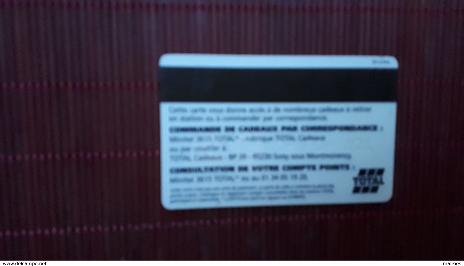 Fuel Card 2 Scans  Rare - Unknown Origin