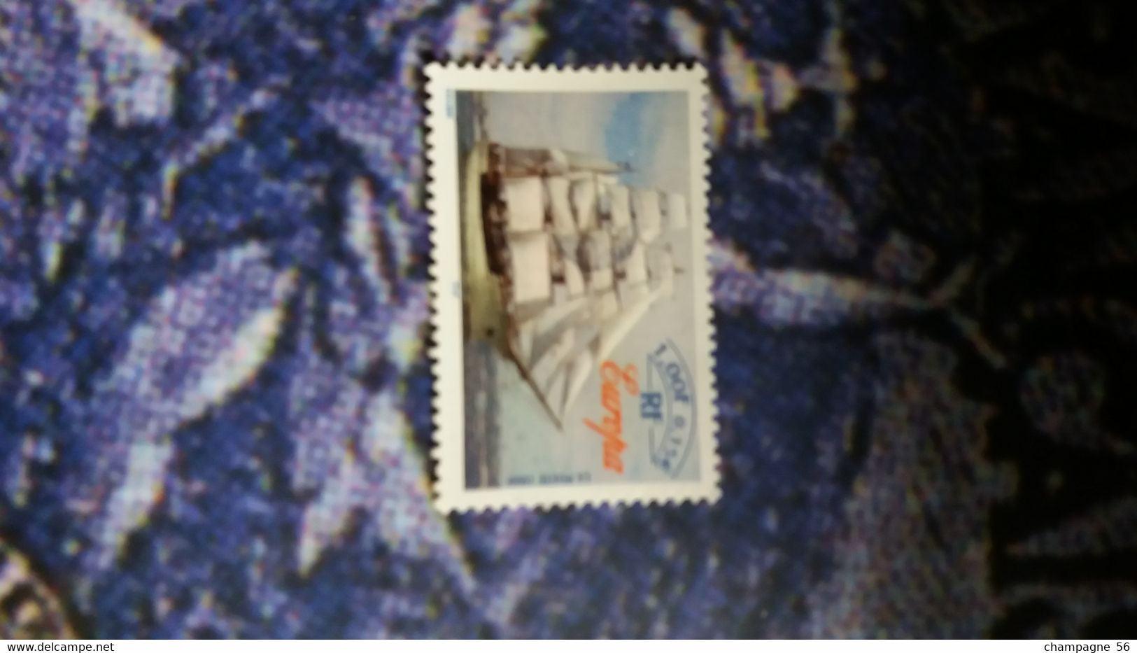 1999  N° 3277 OBLITERE EN HAUT DU MAT ARRIERE POINT BLANC EUROPA - Used Stamps