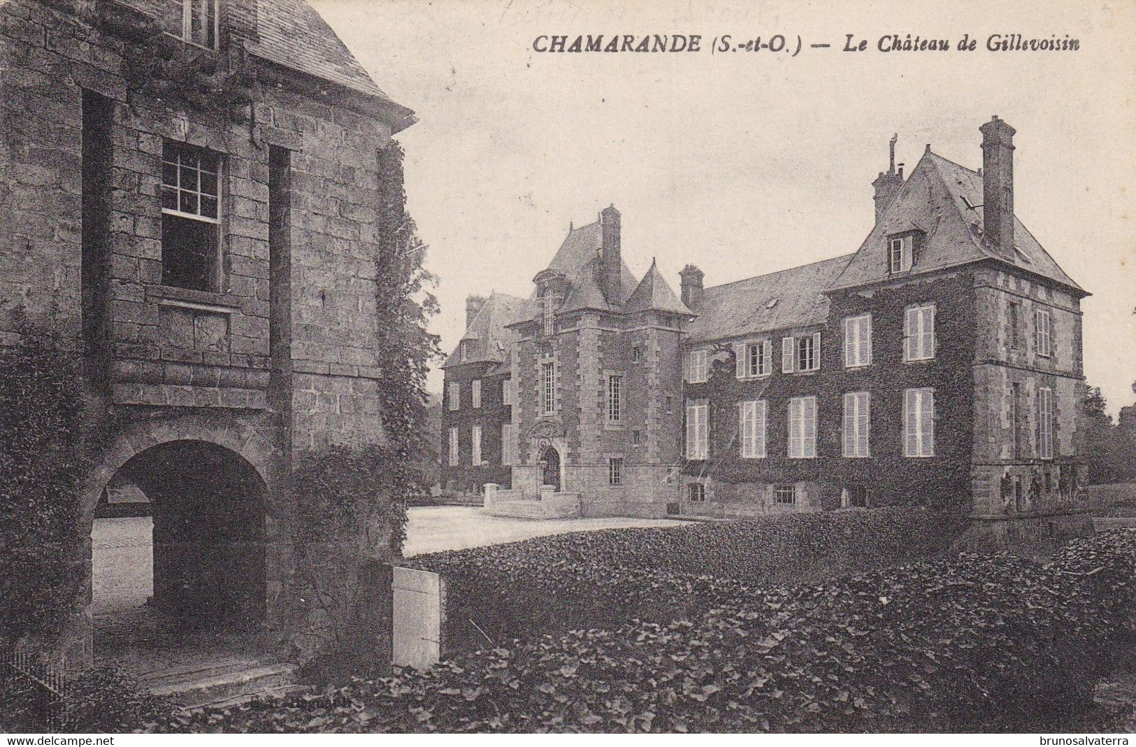 CHAMARANDE - Le Château De Gillevoisin - Cachet Scouts De France - Autres & Non Classés