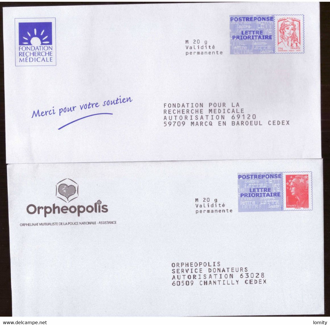 Lot 14 Enveloppes Enveloppe Neuve Pap Pret A Poster Reponse Postreponse Marianne Ciappa Kawena Beaujard Lamouche - Lots Et Collections : Entiers Et PAP