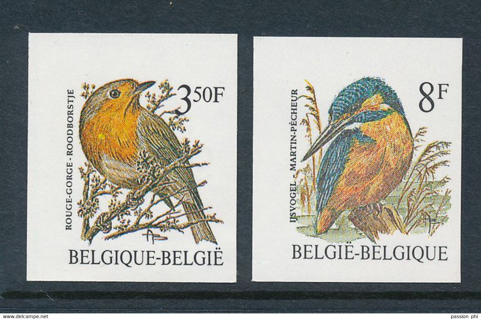 BELGIUM BUZIN BIRD OISEAU COB 2223 + 2240 ND COIN DE FEUILLE TOUJOURS SANS GOMME - Andere & Zonder Classificatie