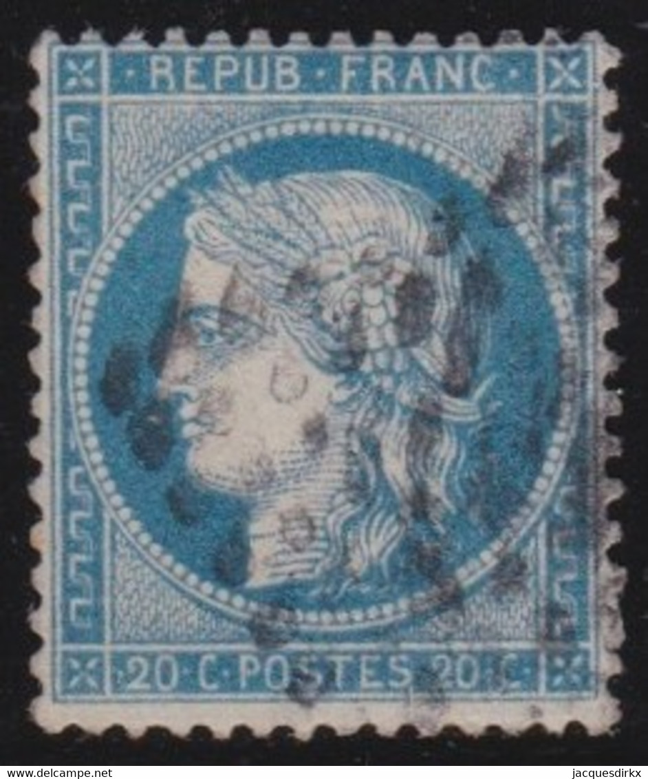 France   .    Y&T   .   37    .     O      .    Oblitéré - 1870 Siege Of Paris