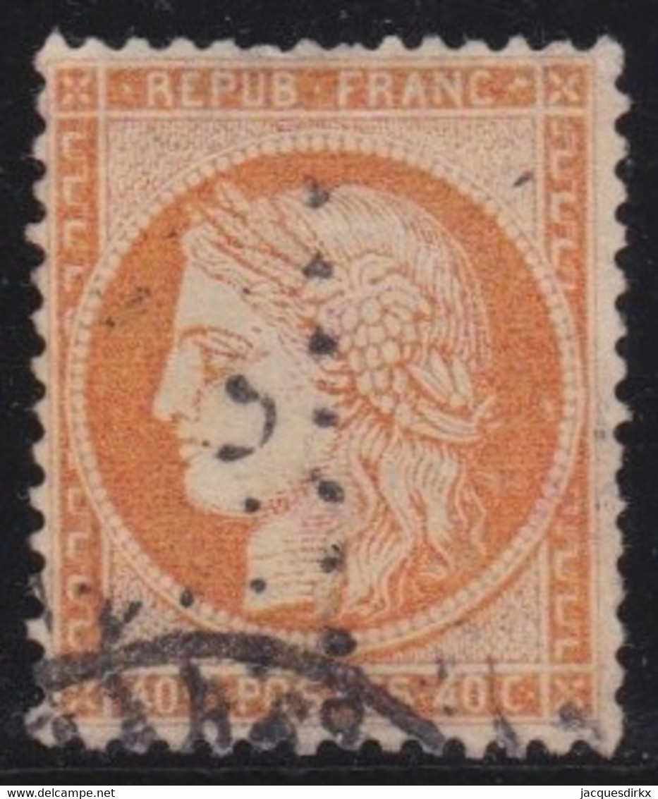 France   .    Y&T   .   38       .     O      .    Oblitéré - 1870 Siege Of Paris