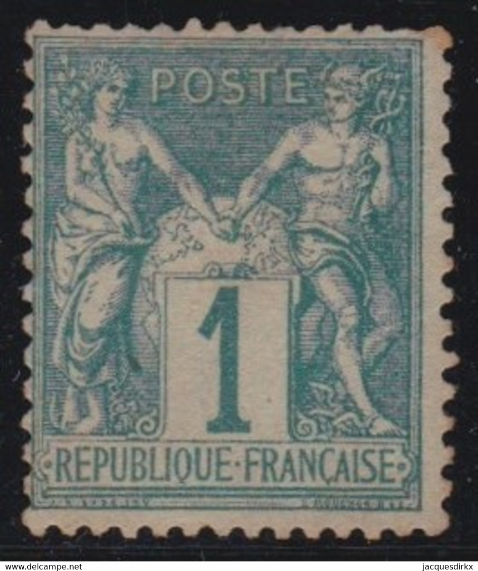 France   .    Y&T   .   61  (2 Scans)       .     0    .   Oblitéré - 1876-1878 Sage (Type I)