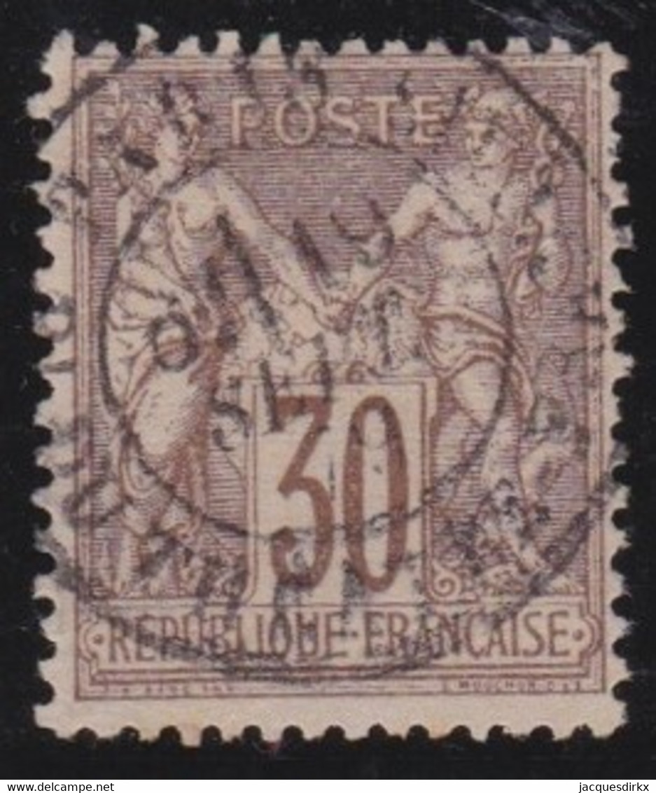 France   .    Y&T   .   69       .     O      .   Oblitéré - 1876-1878 Sage (Type I)