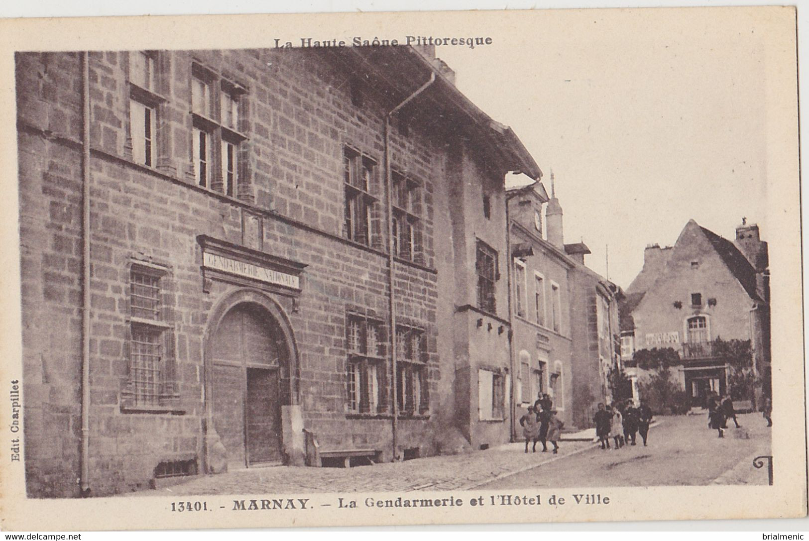 MARNAY   La Gendarmerie Et L'hôtel De Ville - Marnay