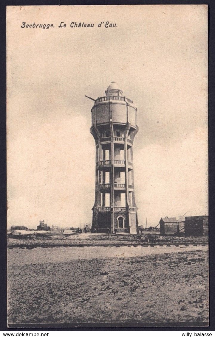 +++ CPA - ZEEBRUGGE - Château D'eau - Watertoren  // - Zeebrugge