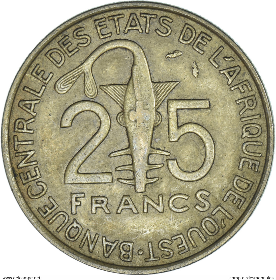 Monnaie, Communauté économique Des États De L'Afrique De L'Ouest, 25 Francs - Ivoorkust