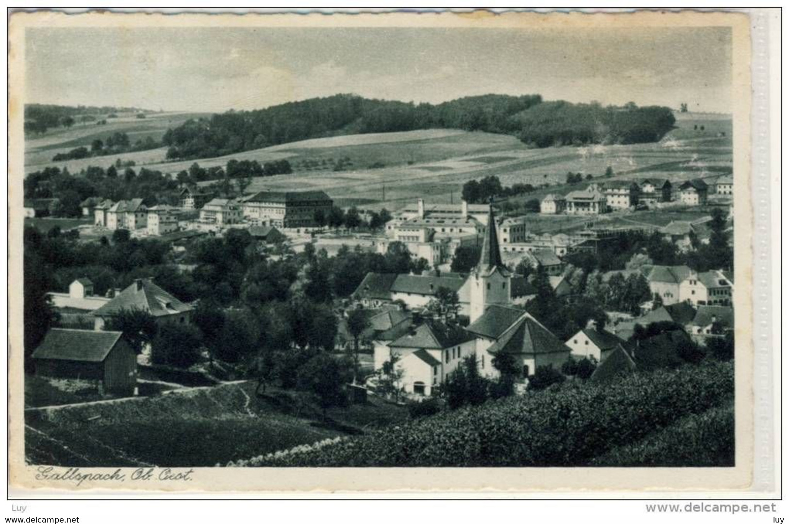 GALLSPACH -  Panorama Um 1940 - Gallspach