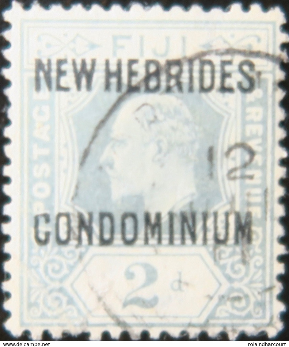 LP3844/189 - 1911 - NOUVELLES HEBRIDES - EDOUARD VII - N°22 ☉ - Used Stamps