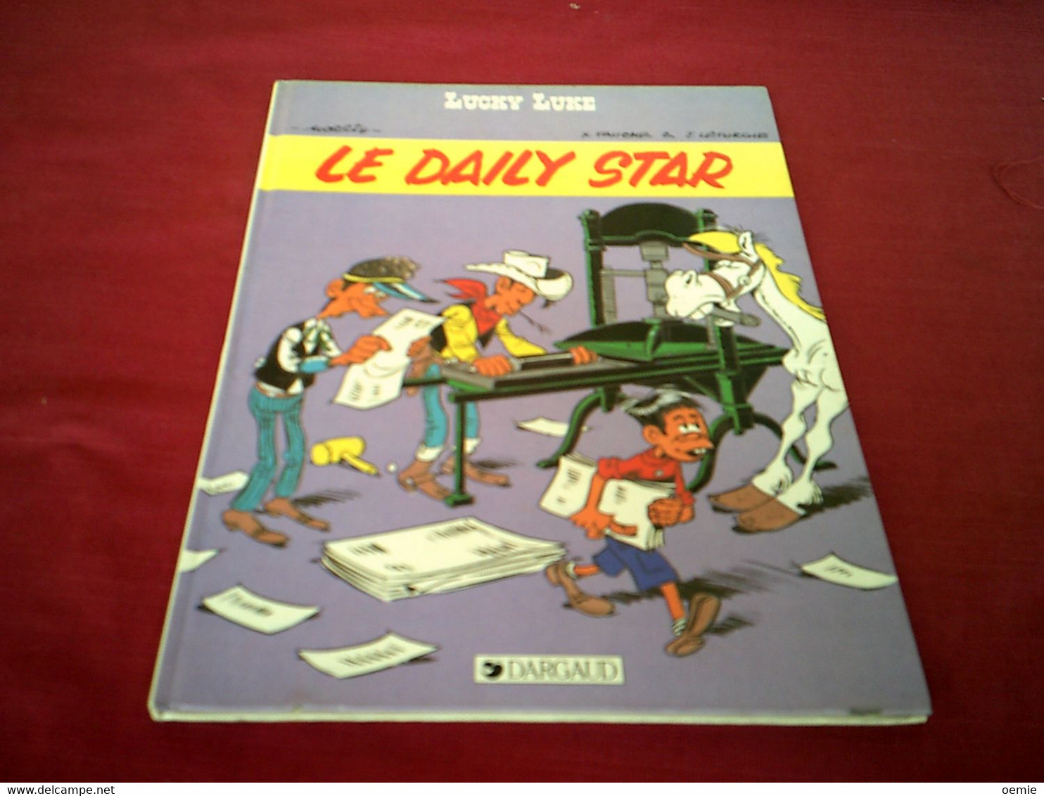 LUCKY LUKE   LE DAILY STAR   1984 - Lucky Luke