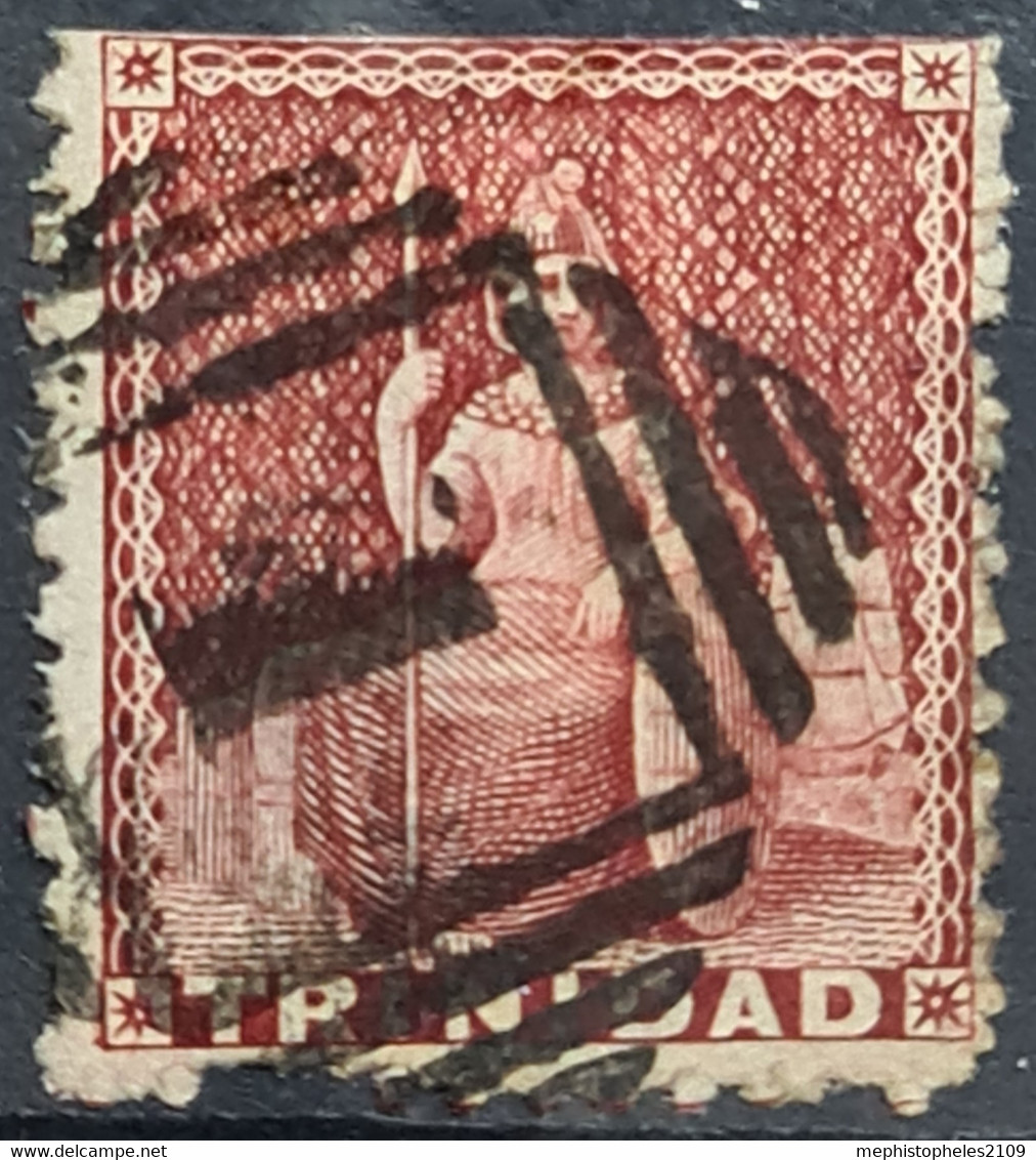 TRINIDAD 1861 - Canceled - Sc# 33 - Trinidad & Tobago (...-1961)