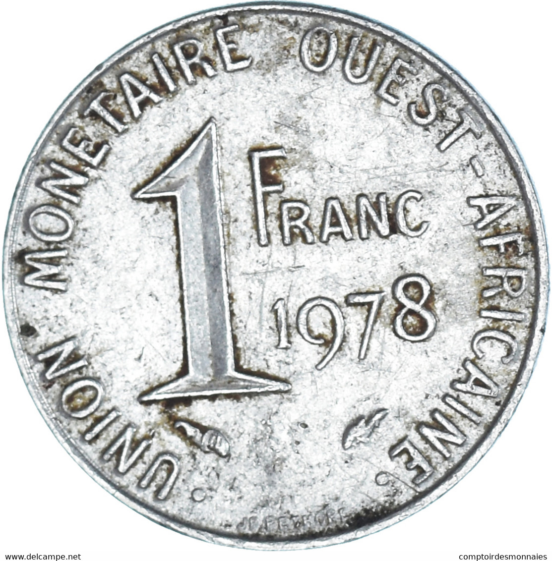 Monnaie, Communauté économique Des États De L'Afrique De L'Ouest, Franc, 1978 - Côte-d'Ivoire