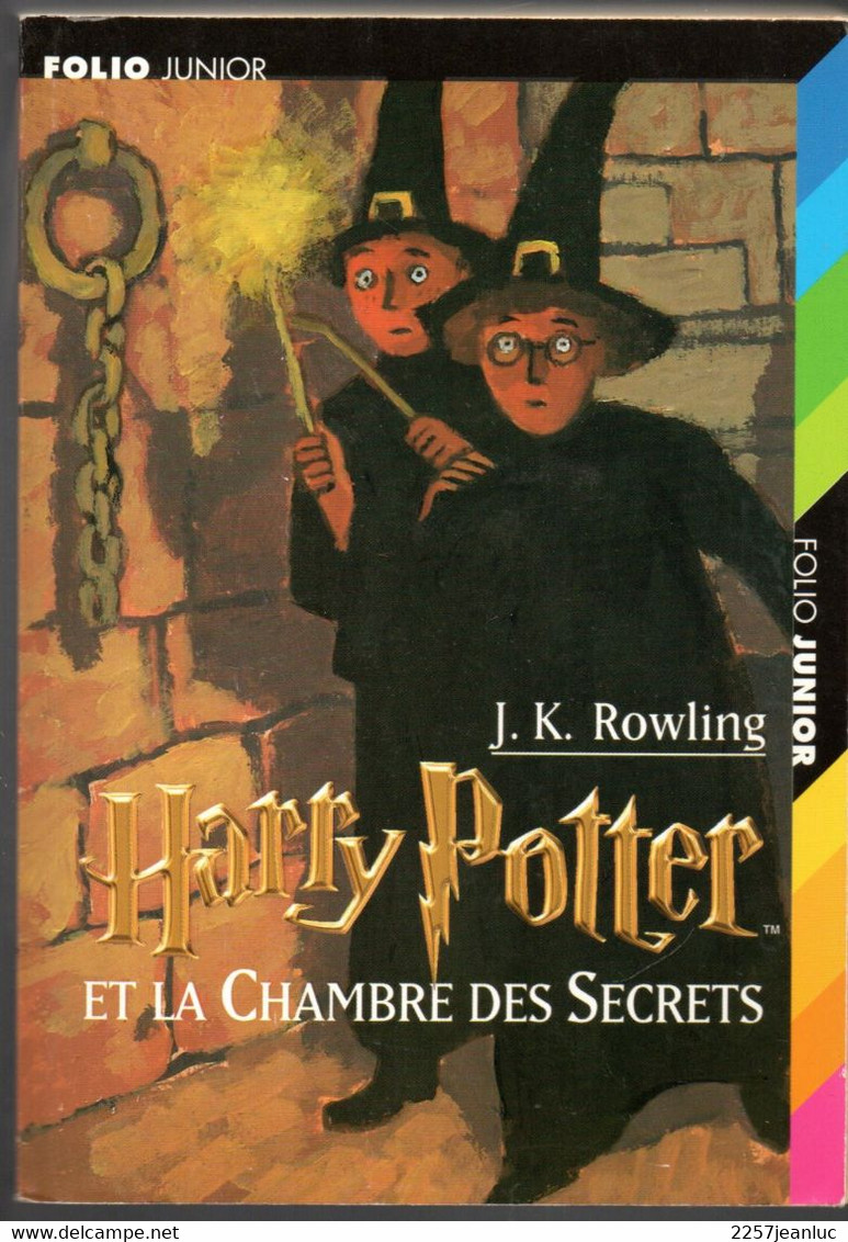 J.k Rowling . Harry Potter Et La Chambre Des Secrets   - Folio Junior De 2001 - Harry Potter