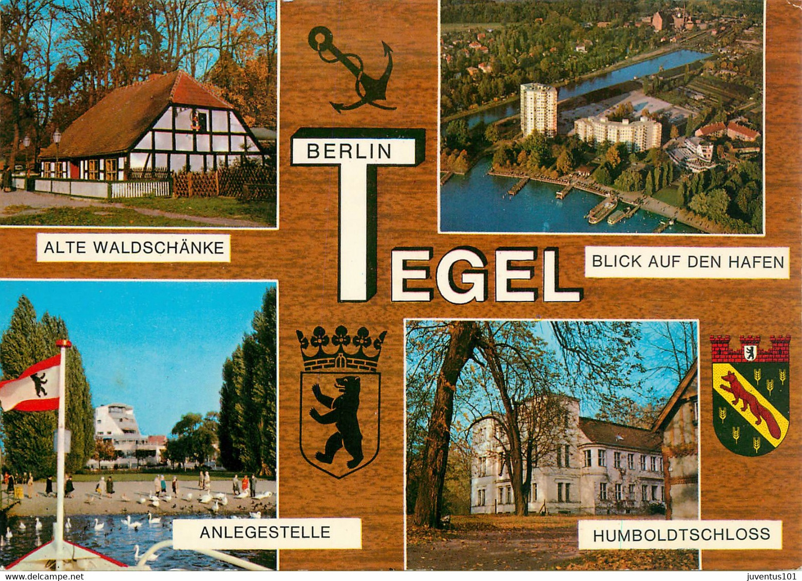 CPSM Berlin-Tegel-Multivues     L1851 - Tegel