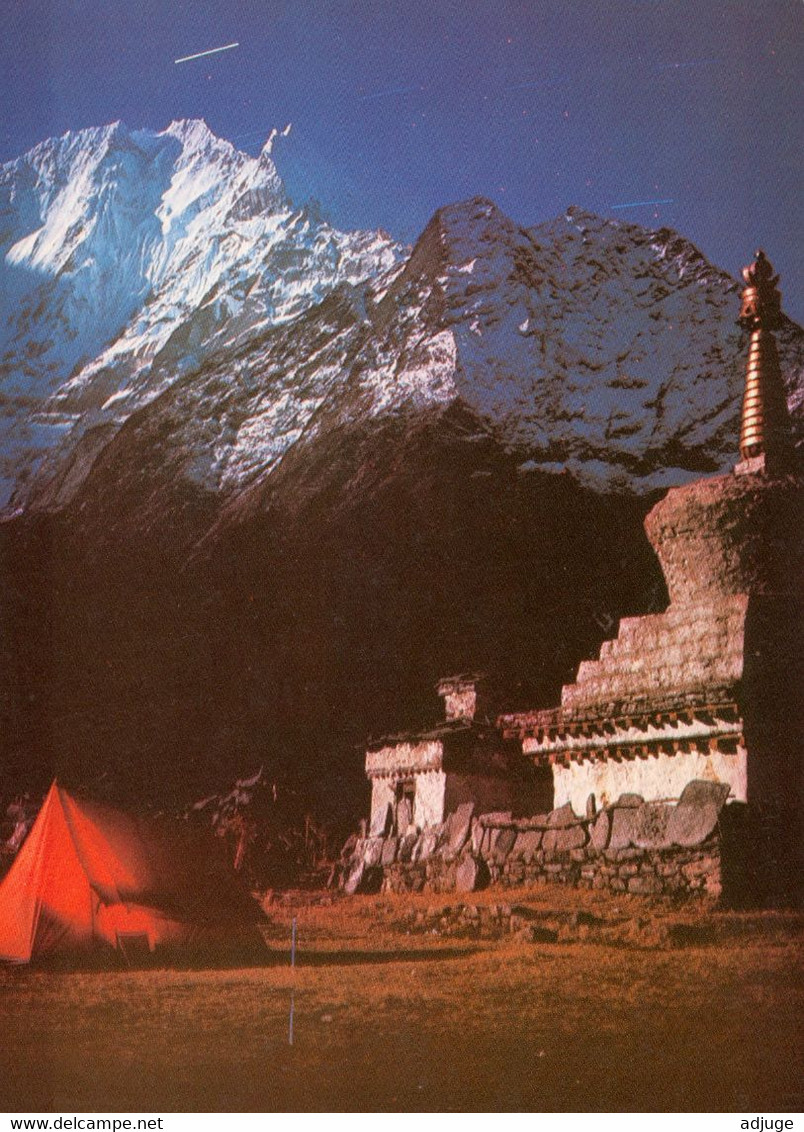 CPM- NEPAL -Mt  THANSERKU (6623m) By Moonlight- New Hotel Crystal Pokhara*  TBE- 2 Scan - Nepal