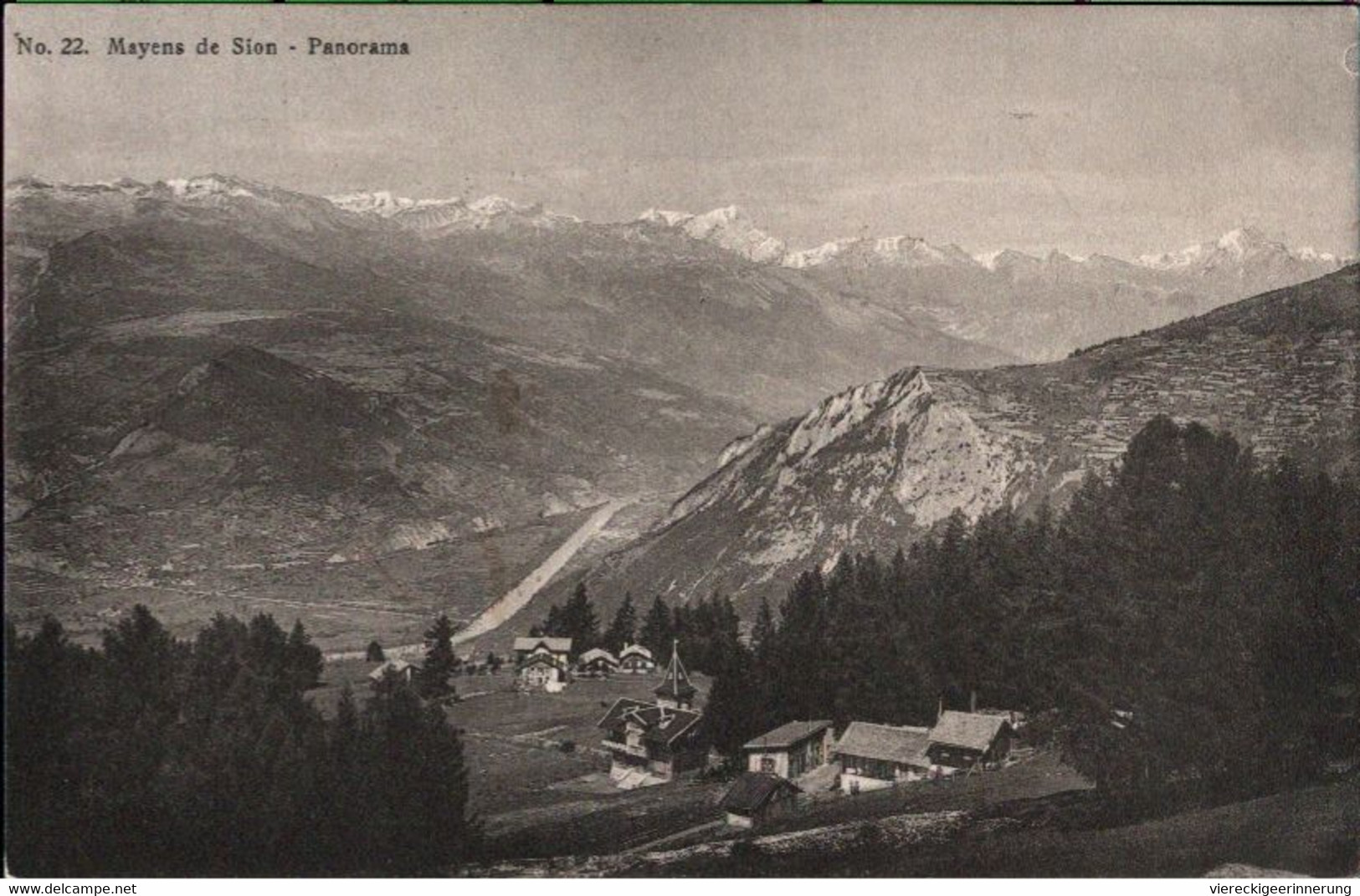 ! Alte Ansichtskarte Aus Mayens De Sion, Schweiz, Kanton Wallis - Sion