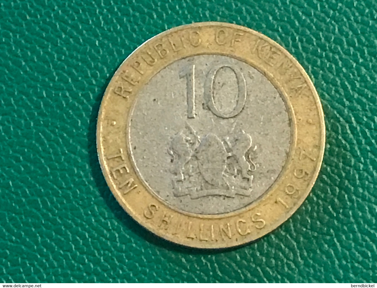 Münze Münzen Umlaufmünze Kenia 10 Shilling 1997 - Kenya