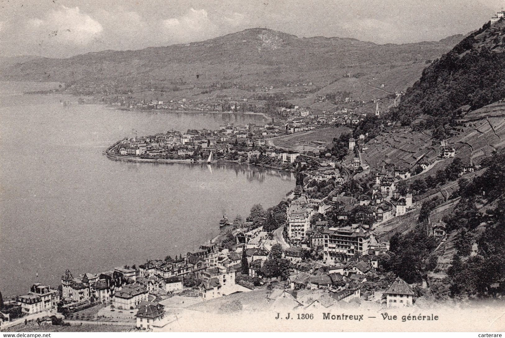 SUISSE,SWITZERLAND,SVIZZERA,SCHWEIZ,HELVETIA,SWISS,VAUD,MONTREUX,1910,RARE - Montreux