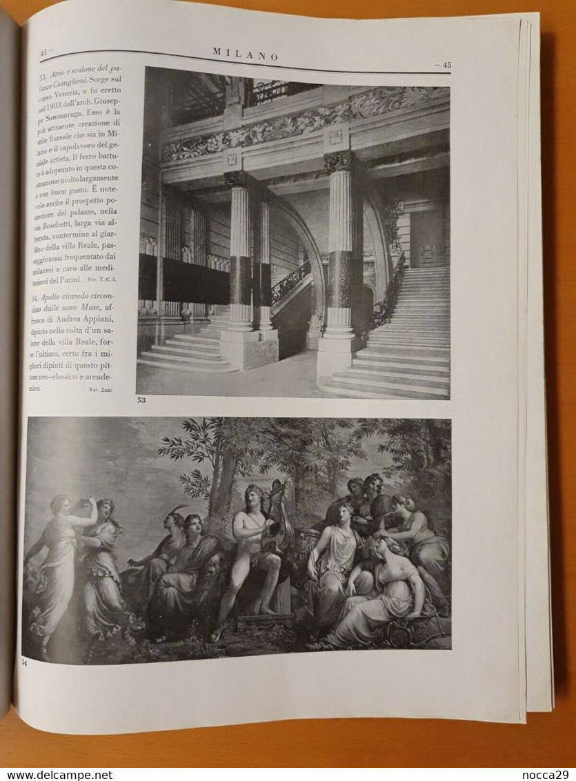 TOURING CLUB LOMBARDIA VOLUME 2° - PARTE PRIMA - SECONDA EDIZIONE DEL 1931 - CONDIZIONI DA EDICOLA - MAI LETTO - Turismo, Viaggi