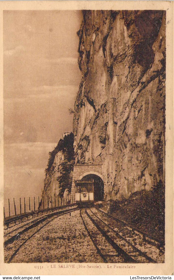 CPA - 74 - Le SALEVE - Le Funiculaire - J Rosnoblet Annemasse - Sonstige & Ohne Zuordnung