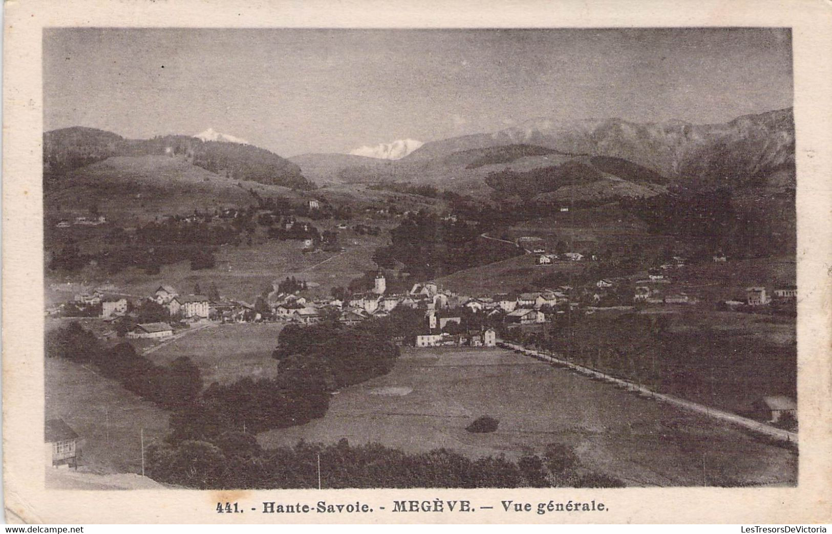 CPA - 74 - MEGEVE - Vue Générale - L MORAND Megève - Megève