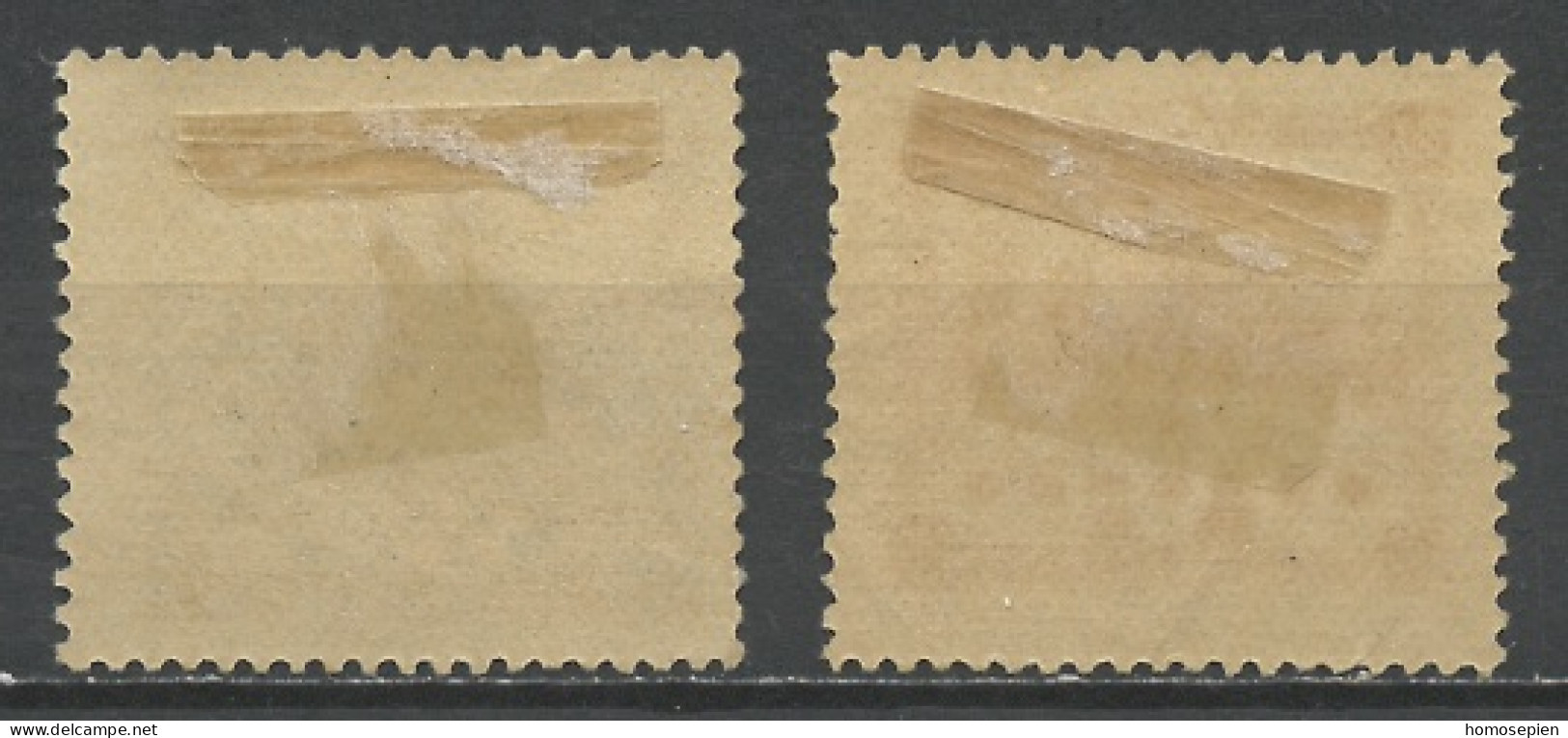 Japon - Japan 1920 Y&T N°160 à 161 - Michel N°142 à 143 * - Temple Meiji - Unused Stamps