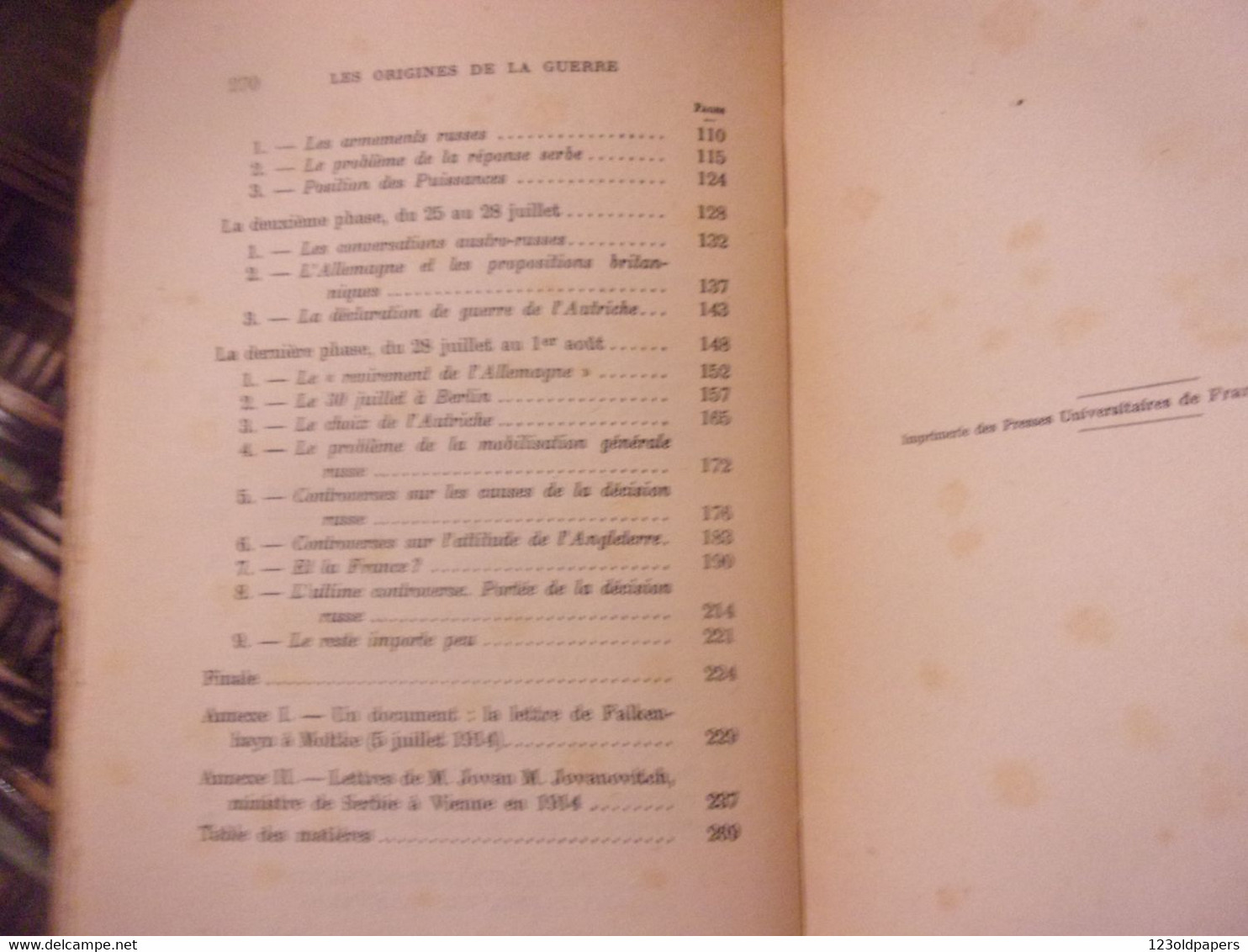 ️ WWI JULES ISAAC EO UN DEBAT HISTORIQUE 1914 LE PROBLEME DES ORIGINES DE LA GUERRE EO 1933 / JUDAICA