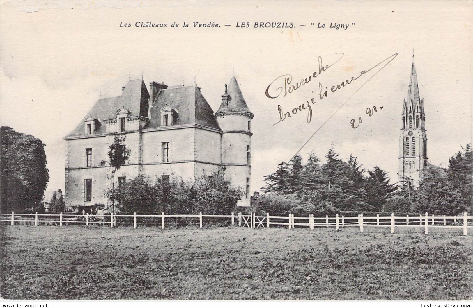 CPA - 85 - LES BROUZILS - Le Ligny - Les Châteaux De La Vendée - Other & Unclassified