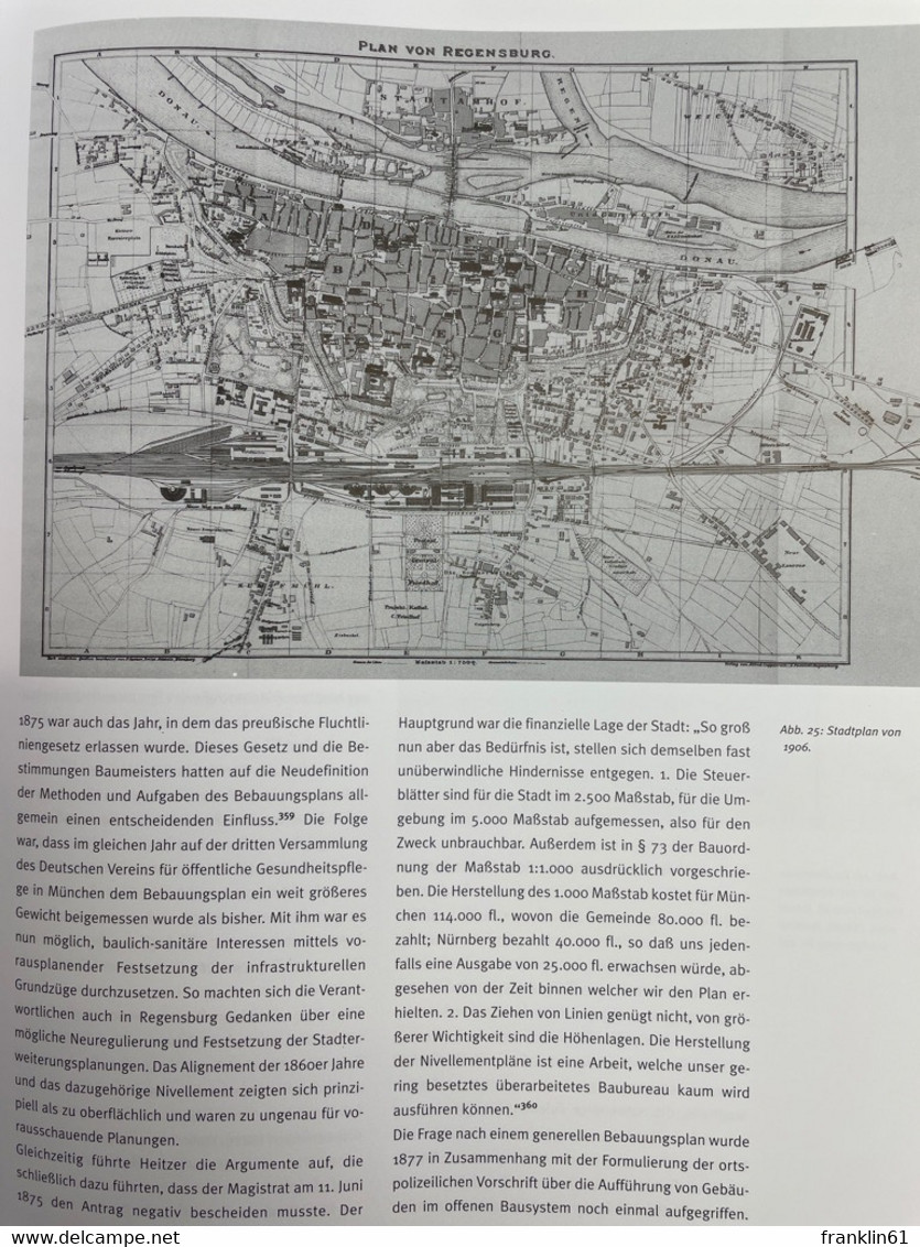 Die Regensburger Stadterweiterung 1860 - 1914 : Stadtentwicklung Und Wohnhausarchitektur. - Architecture