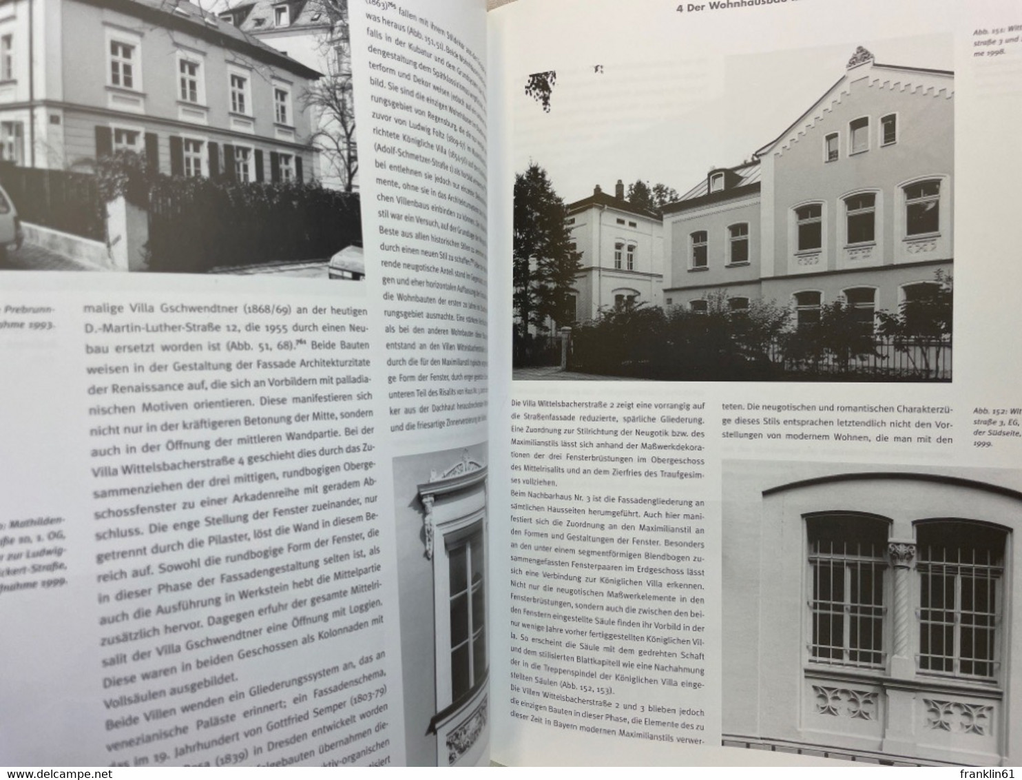 Die Regensburger Stadterweiterung 1860 - 1914 : Stadtentwicklung und Wohnhausarchitektur.