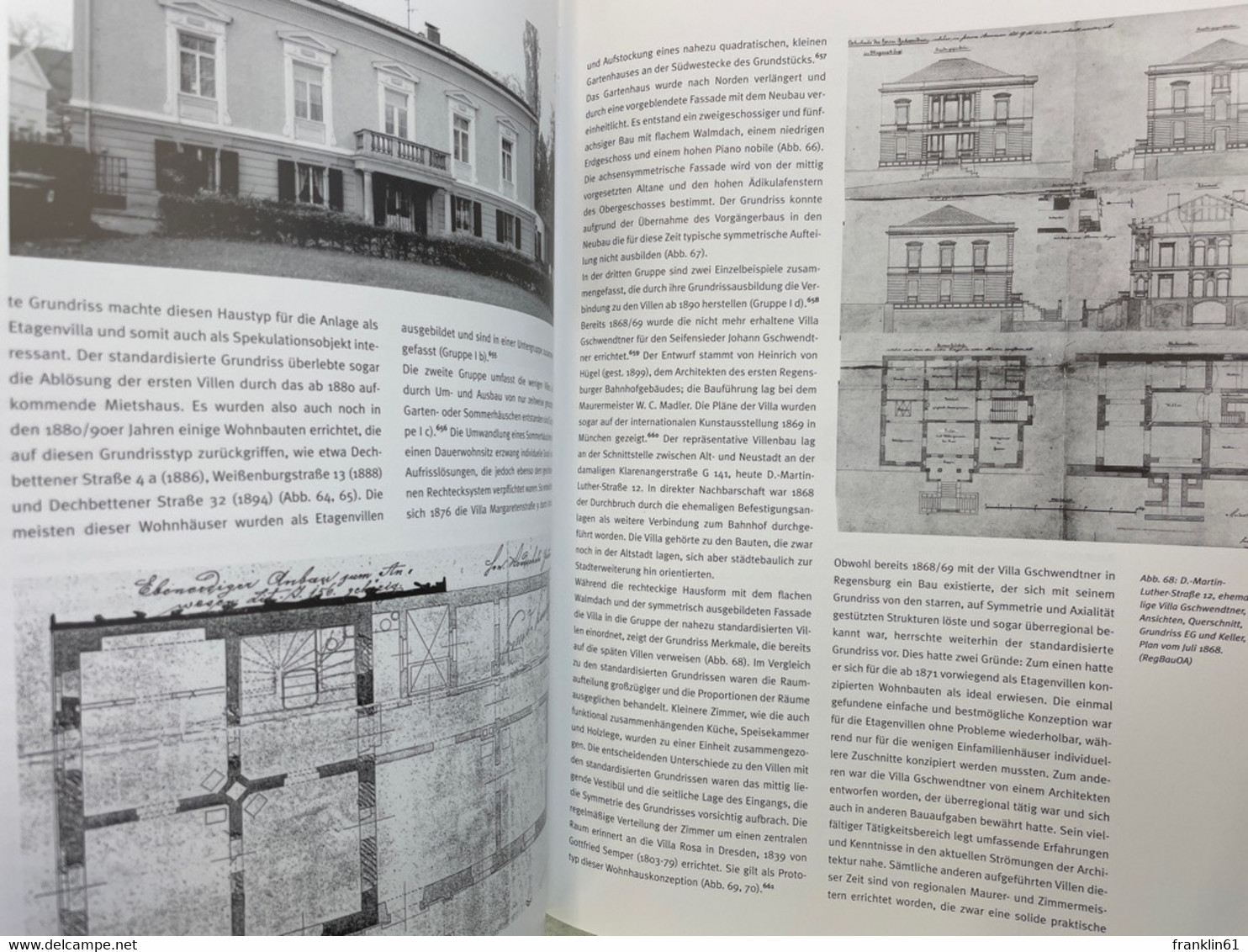 Die Regensburger Stadterweiterung 1860 - 1914 : Stadtentwicklung und Wohnhausarchitektur.