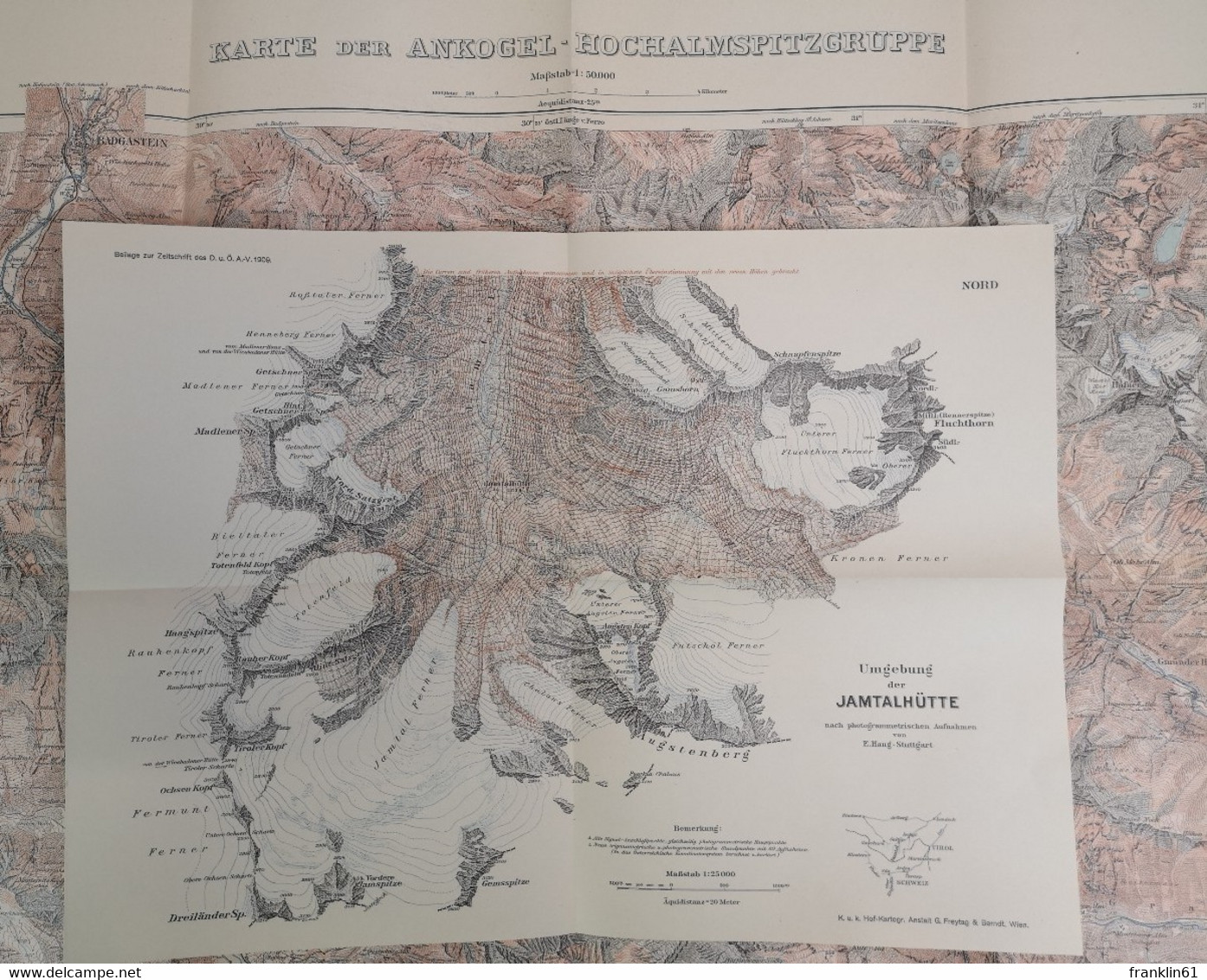 Zeitschrift Des Deutschen Und Österreichischen Alpenvereins. Band 40. Jahrgang 1909. - Autres & Non Classés