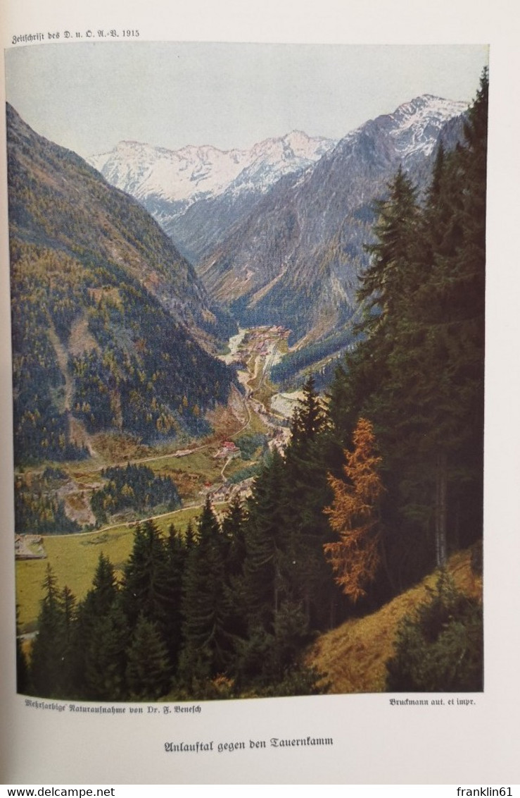 Zeitschrift des Deutschen und Österreichischen Alpenvereins. Band 46. Jahrgang 1915.